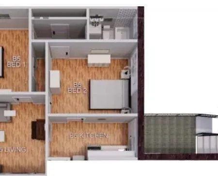 Sojourn At Colley Manor Unit 4 Apartment